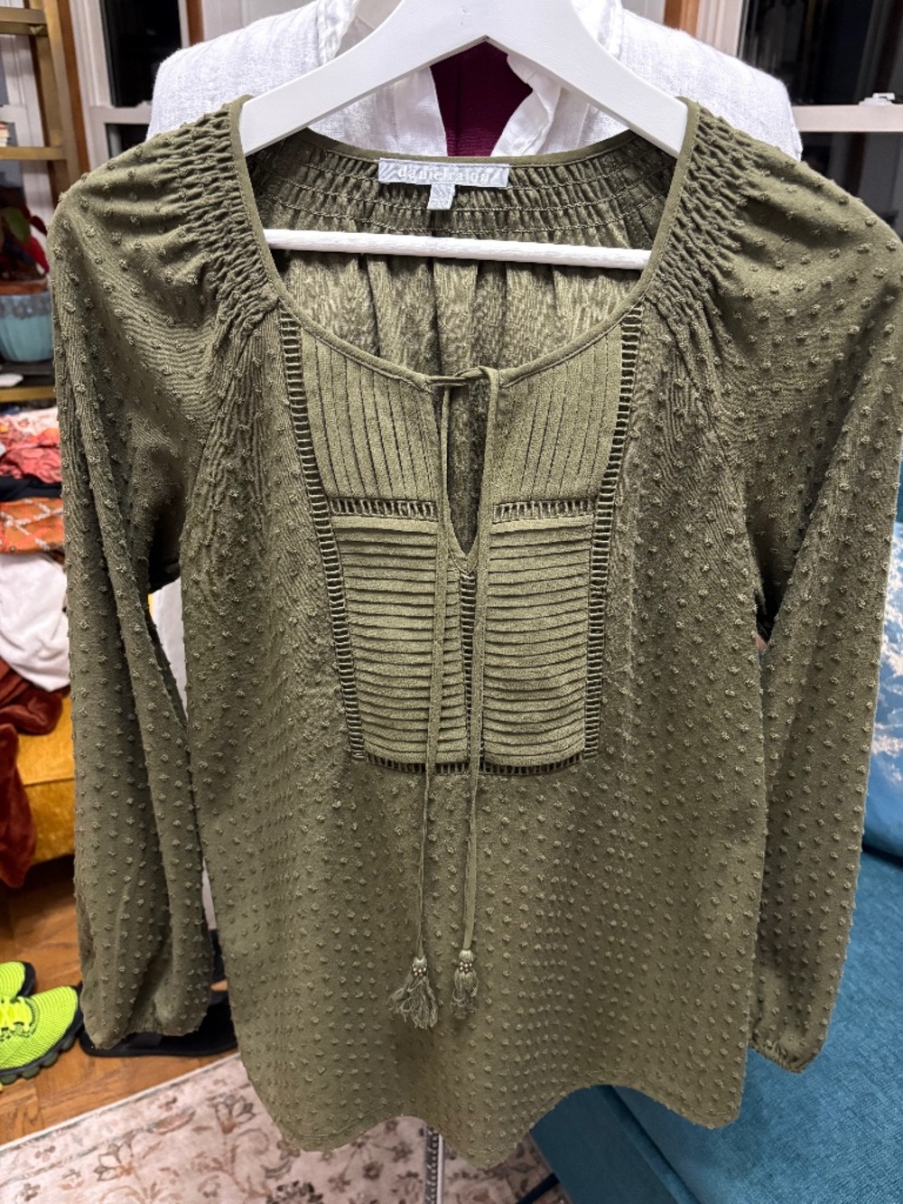 Daniel Rainn Green Blouse